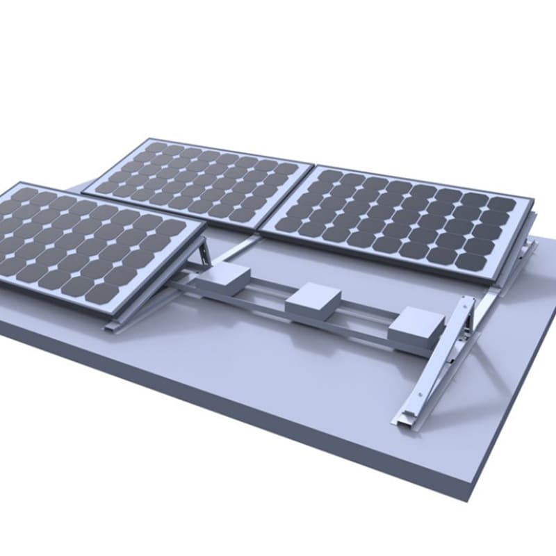 Support de montage de panneau solaire pour système solaire à toit plat -Koodsun
