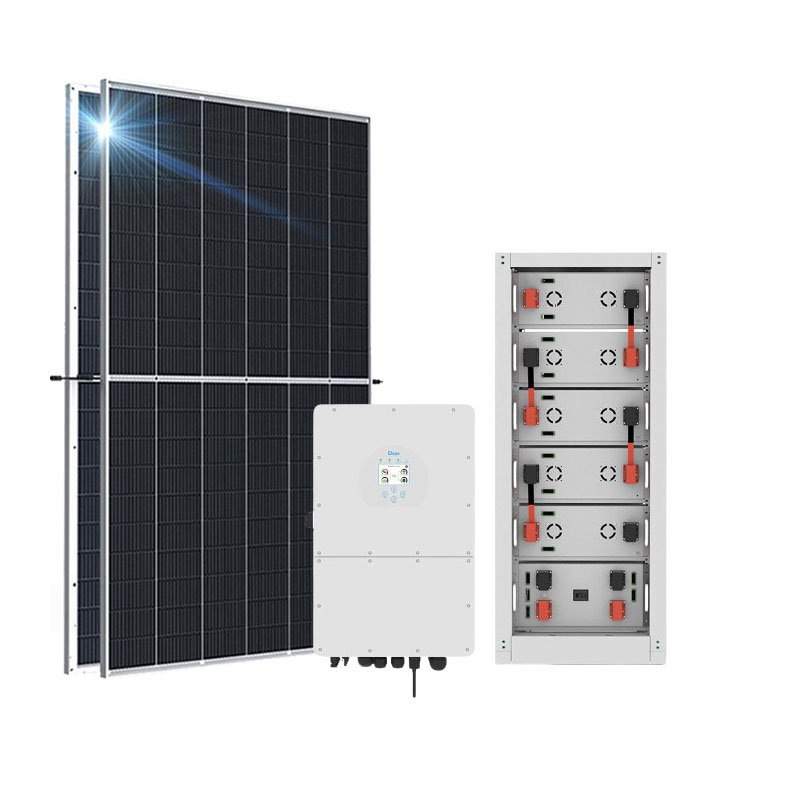 Haute tension hybride à la maison de système solaire du stockage 20KW avec la batterie au lithium -Koodsun