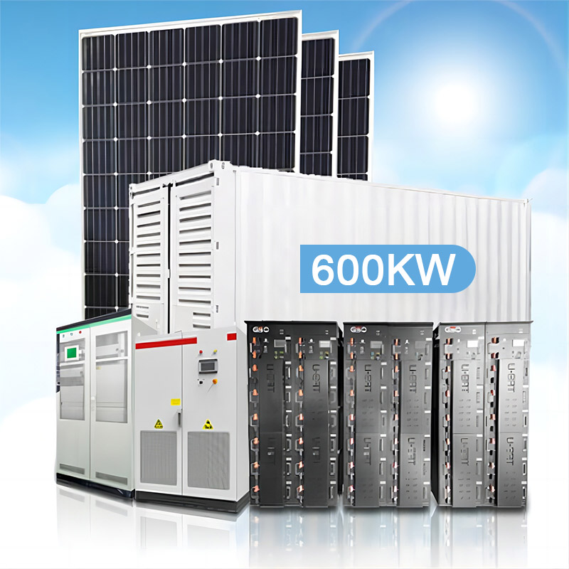 Système d'énergie solaire Système de stockage d'énergie 600KW avec batterie -Koodsun