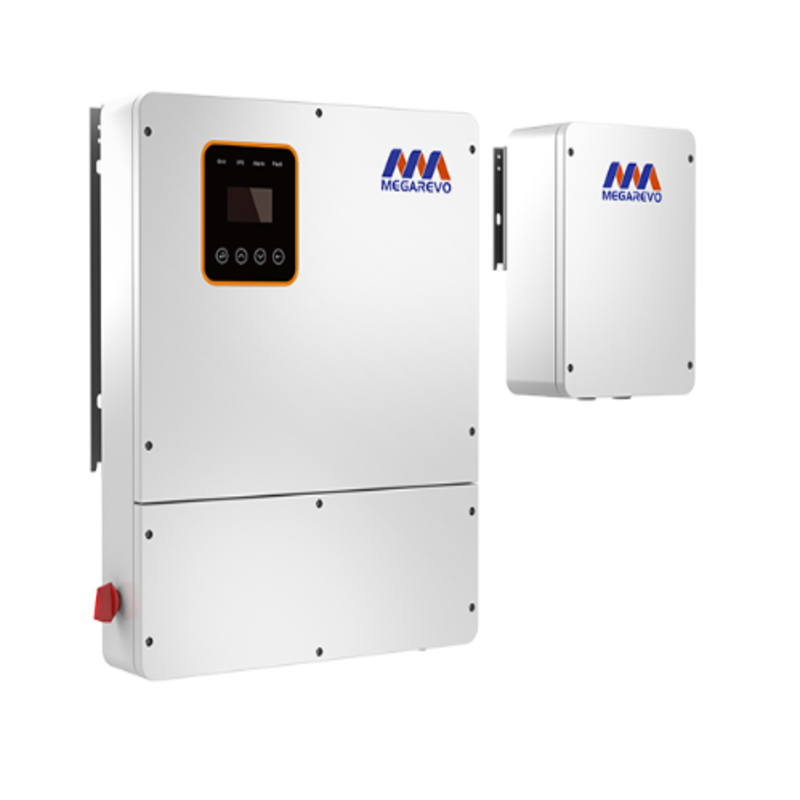 Megarevo – onduleur hybride triphasé, 6kw, 8kw, 10kw, 12kw, pour systèmes de stockage d'énergie domestique -Koodsun